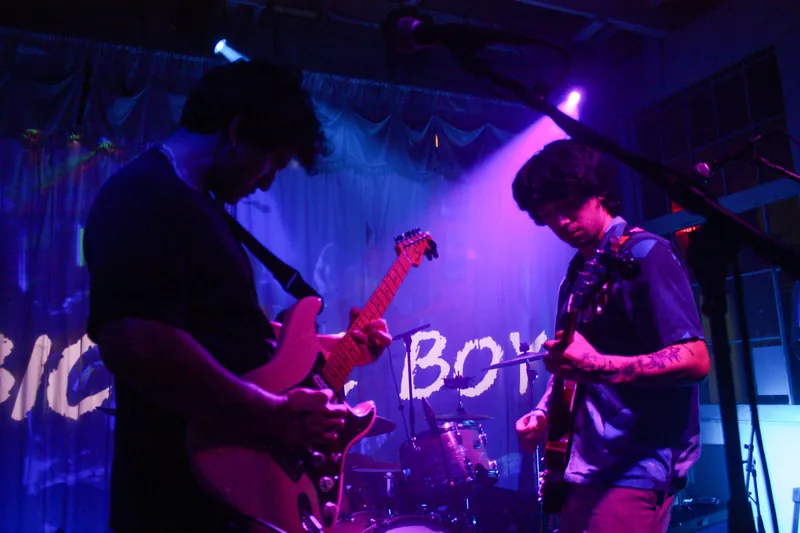 Live concert photo of The Bicycle Boys by Austin music photographer Faith Addison